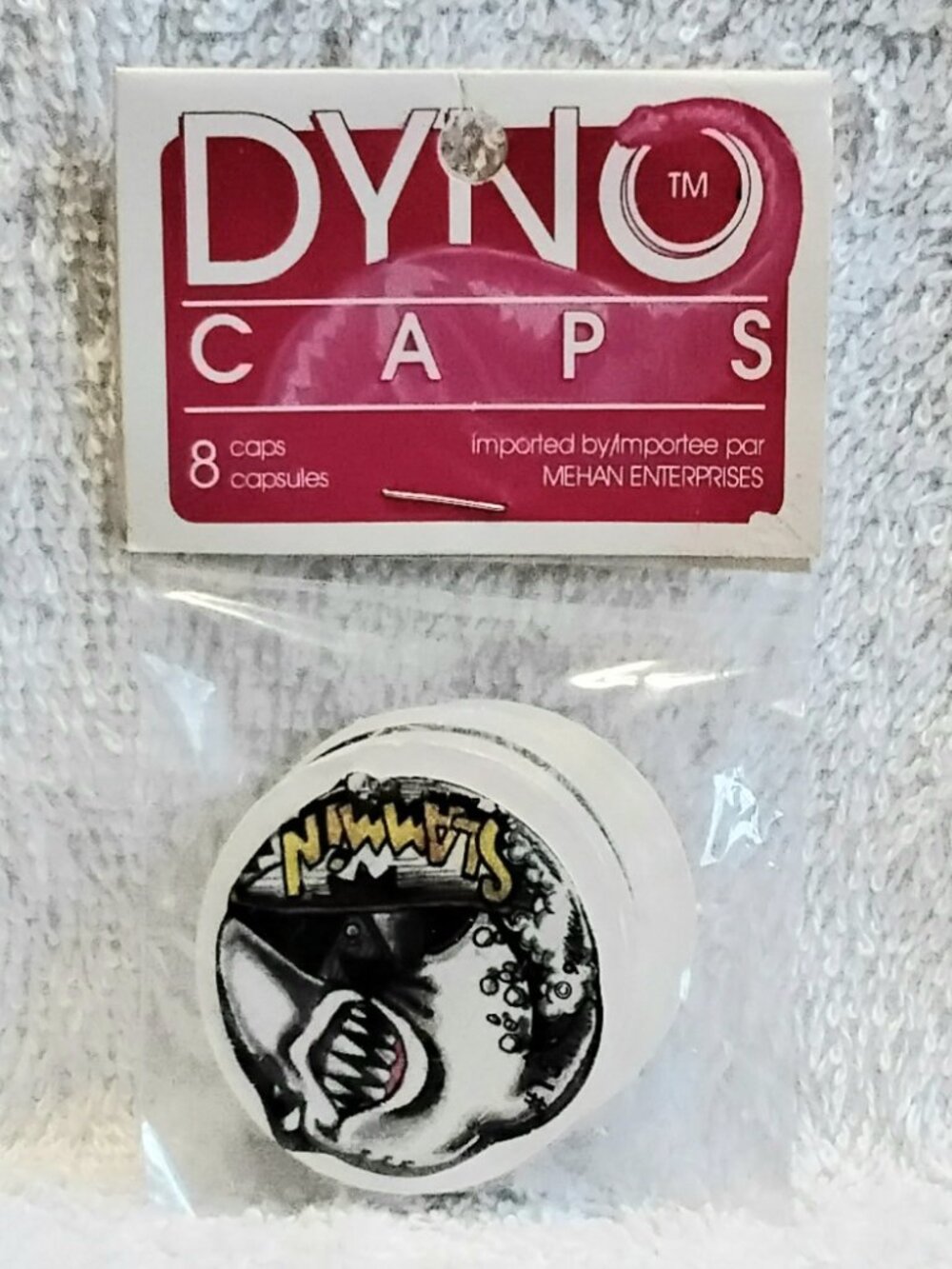 2/$20 Sealed Vintage Early 1990's Dyno Caps Pack of 8 New Pogs!!